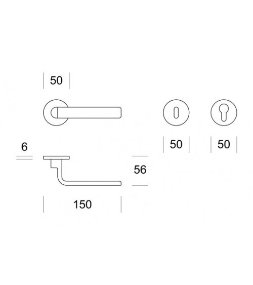Puxador de porta grafite Ento Zai puxador design