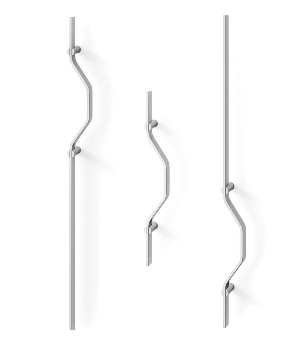 Puxador de porta em latão Mandelli Chicane puxador design