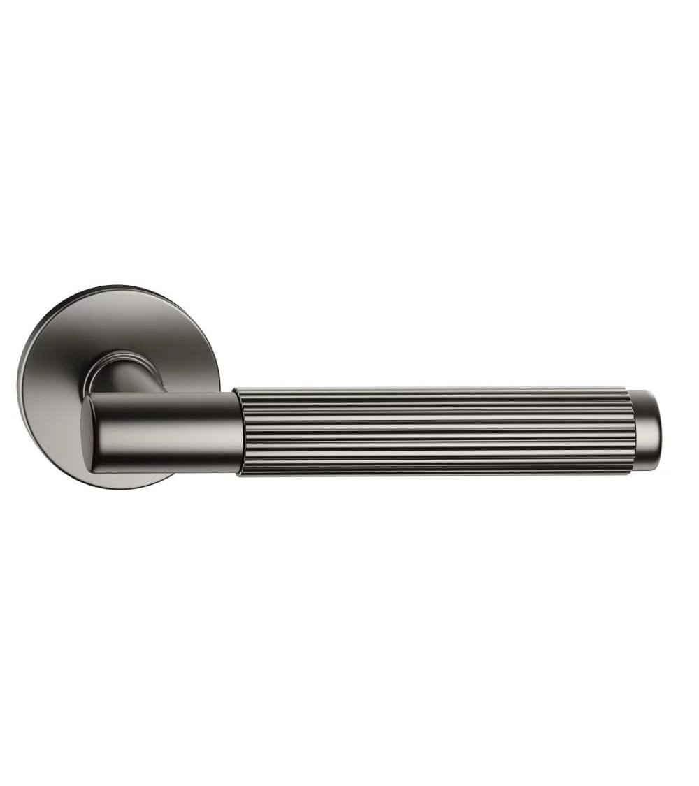 Puxadores de porta antracite Time Linear Slim design