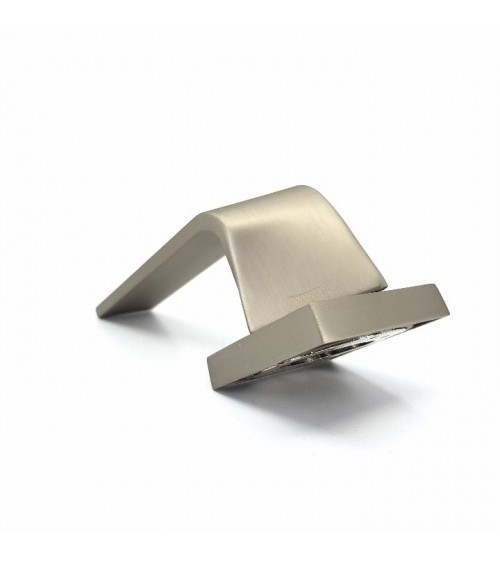 Puxador de porta Buzz QR com roseta chave WC - ferragens design