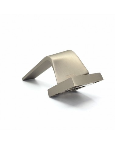 Puxador de porta Buzz QR com roseta chave WC - ferragem design