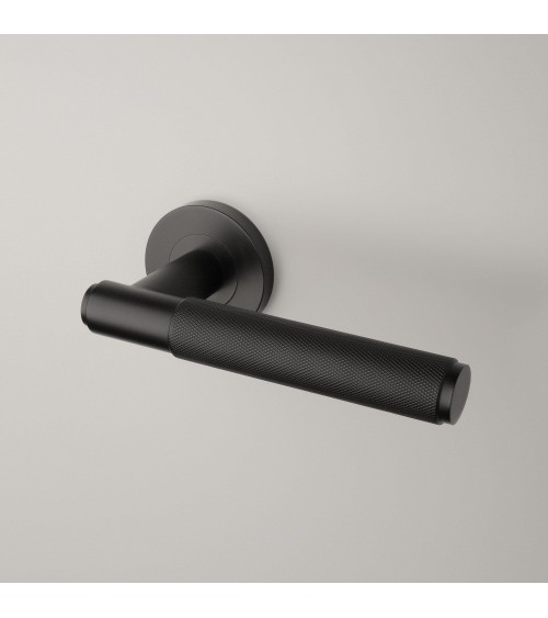 Puxador de porta preto Sterk OVAL 1741 design
