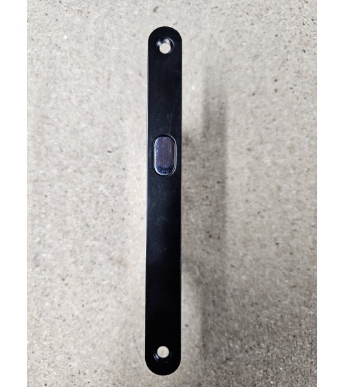 Fechadura para portas de correr - cor cromado mate - puxador design