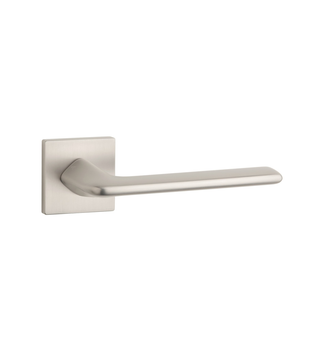 Puxador de porta níquel acetinado LILA design