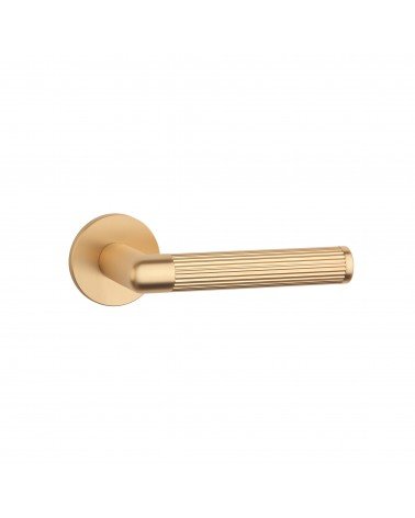 Puxador de porta dourado mate LOBELLIA design