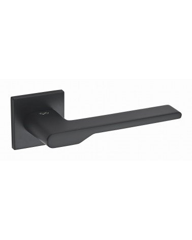 Puxador de porta preto Line TORO quadrado - puxador design