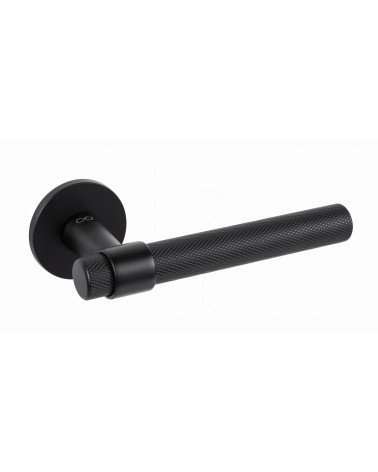 Puxador de porta Preto Line GHOST Redondo - puxador design