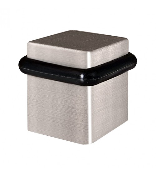 Batente de porta Cromo acetinado QUBIK