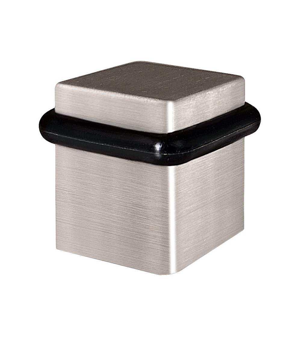 Batente de porta Cromo acetinado QUBIK
