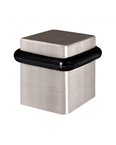 Batente de porta Cromo acetinado QUBIK