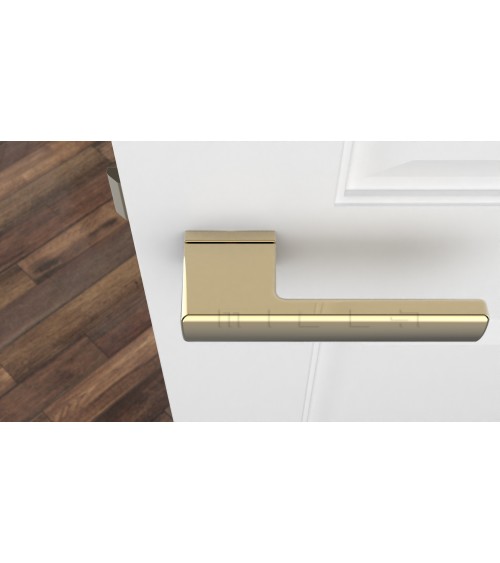 Puxador de porta ouro polido BRISA puxador design