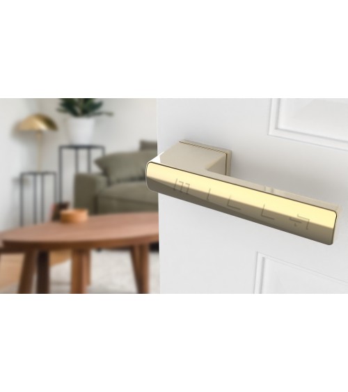 Puxador de porta ouro polido BRISA puxador design