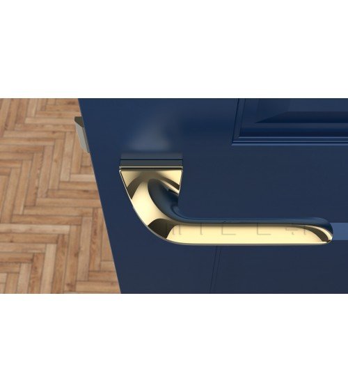 Puxador de porta ouro polido GLADIOLA puxador design