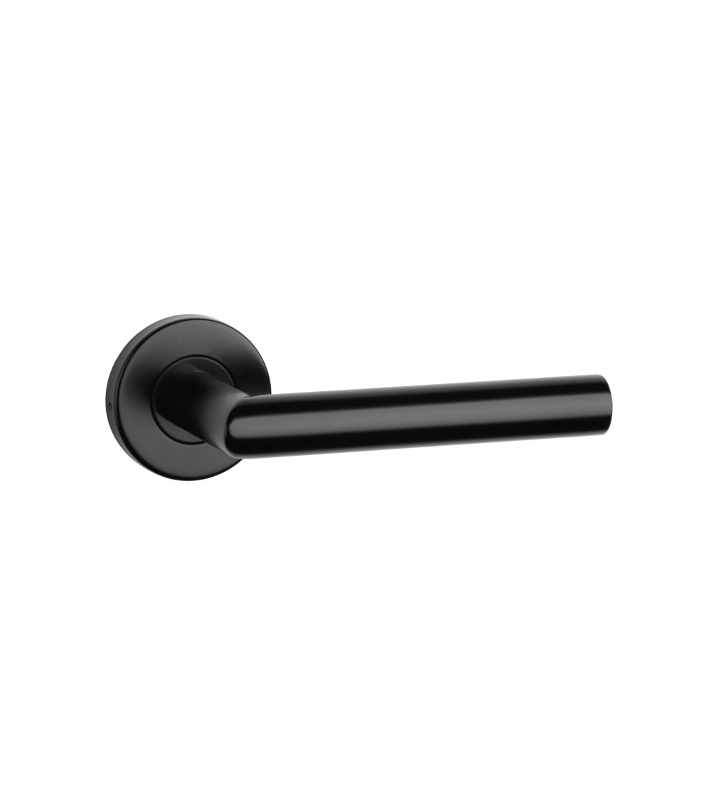 Puxador de porta preto OVAL 1701 puxador design