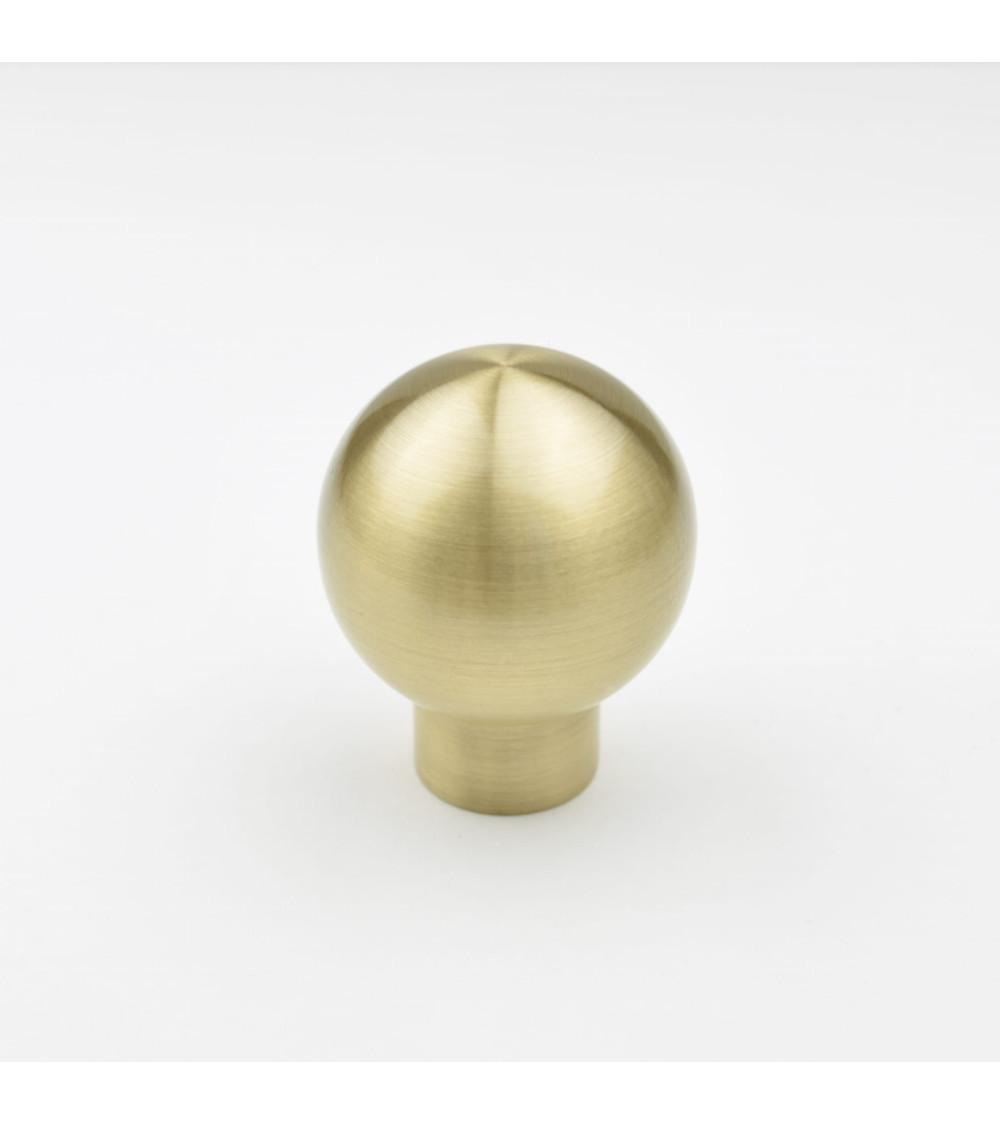 Botão de móvel em latão Bola puxador design
