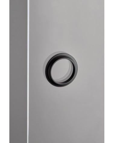 Puxador para porta de vidro deslizante moderna Vulcano puxador design 4