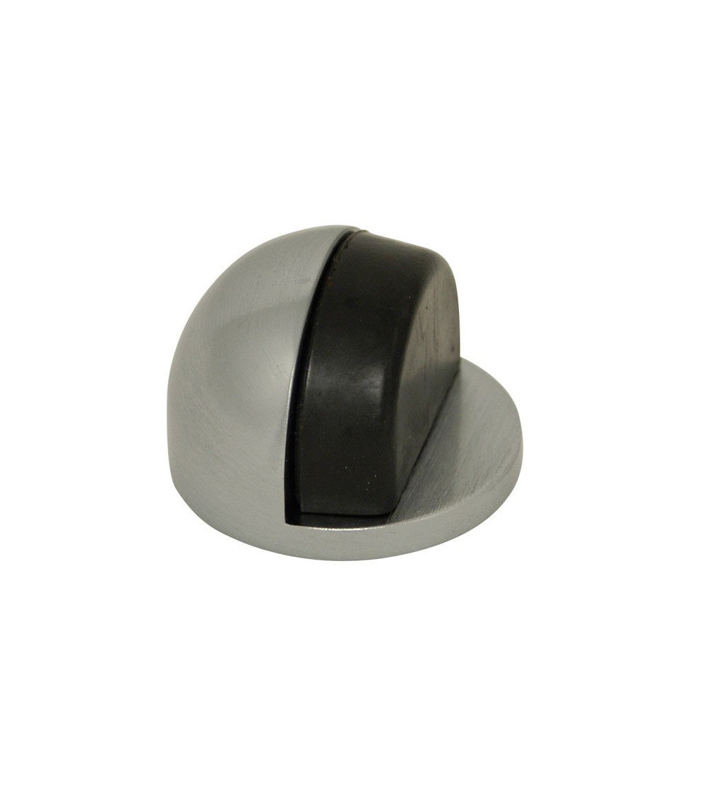 cópia de Batente de porta cromado mate em zamak para aparafusar - modelo 822 - puxador design
