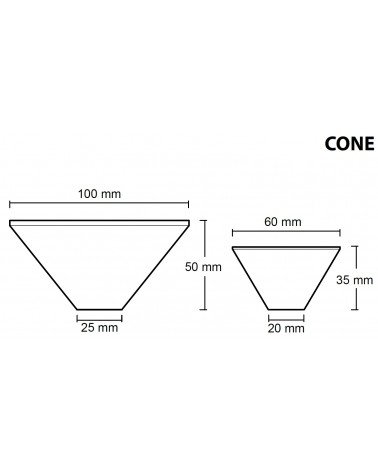 Botão de móvel em cimento - Urbi & Orbi Demenico Rocks Cone - puxador design