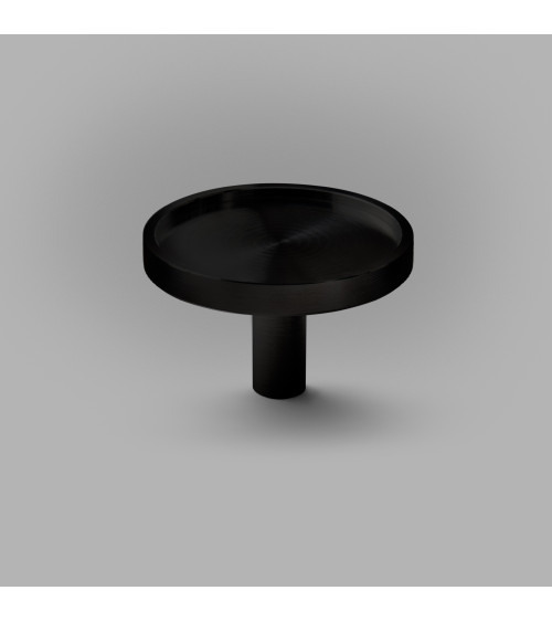 Botão de móvel preto INA BLACK design
