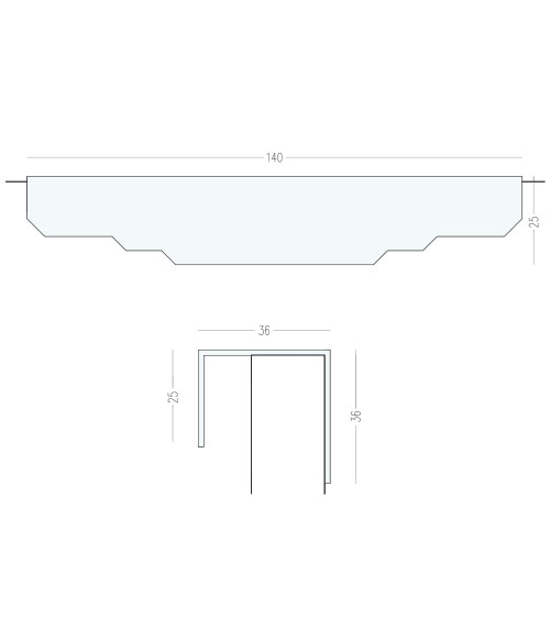 Puxador de móvel em cromo polido KARLA CR design