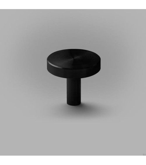 Botão de móvel preto NENA M design