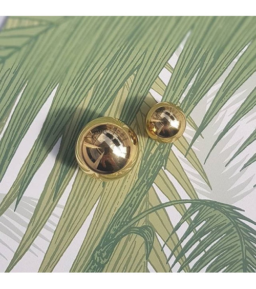Botão de móvel dourado polido ODETE puxador design