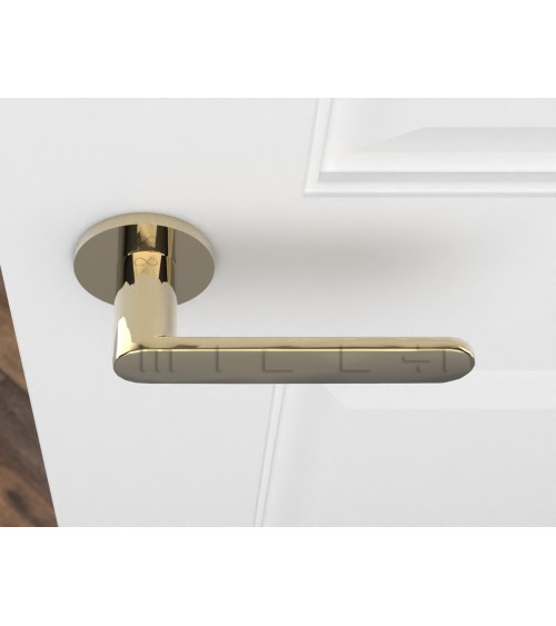 Puxador de porta em zamak Line Vénus design