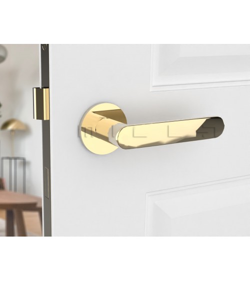 Puxador de porta em zamak Line Vénus design