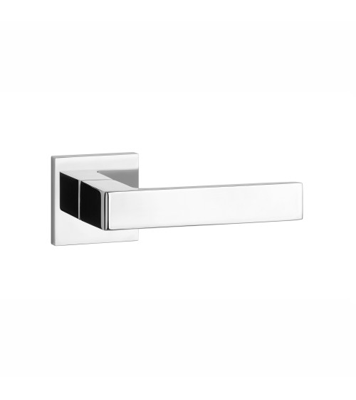 Puxador de porta cromado polido HIRA design