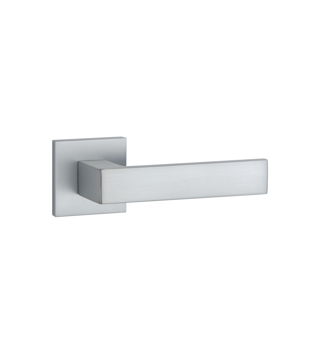 Puxador de porta em cromo acetinado HIRA puxador design