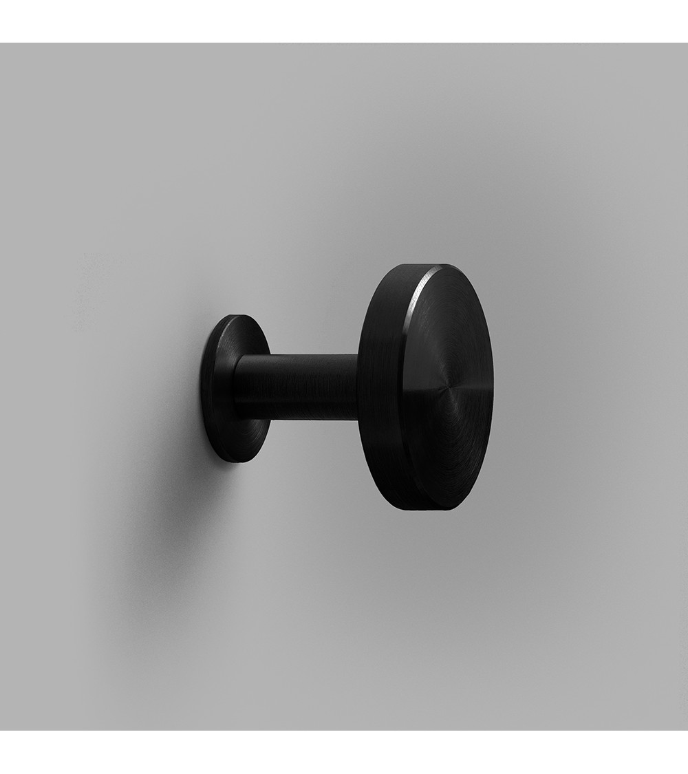 Cabide de Parede preto N - puxador design