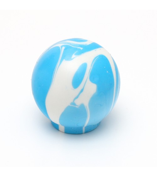 Botão de móvel em madeira de Faia Azul Azur - puxador design