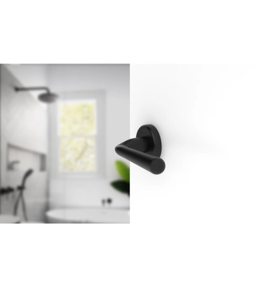 Puxador de porta preto HANDY design