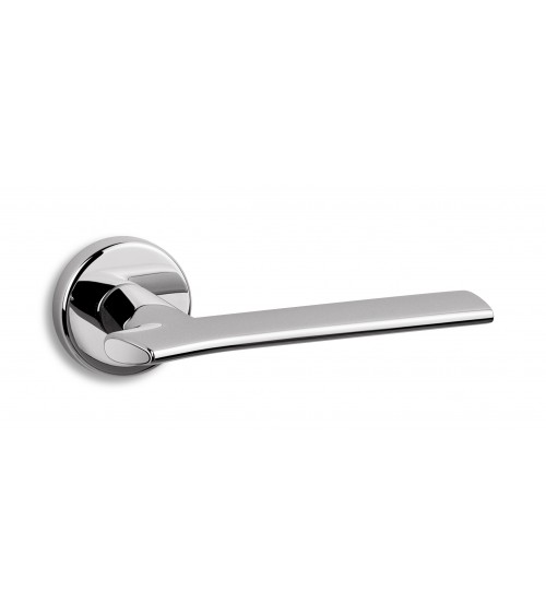 Puxador de porta em cromo polido Ento Wing puxador de design