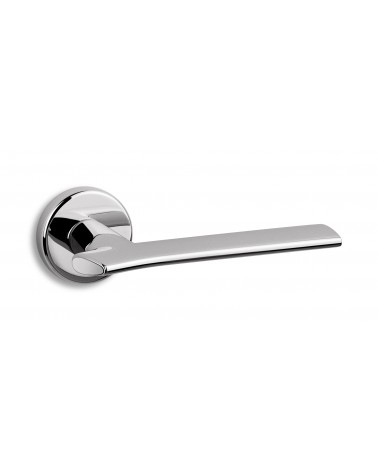 Puxador de porta em cromo polido Ento Wing puxador de design