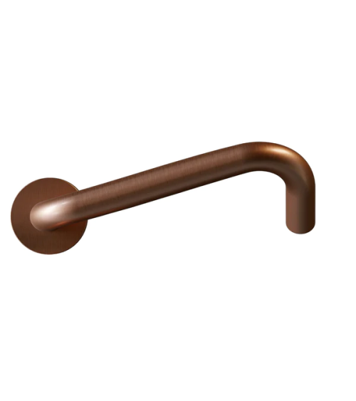 Puxadores de Porta PMR em Inox, modelo NoHand com Acabamento Cobre - Made in Italy - puxador design