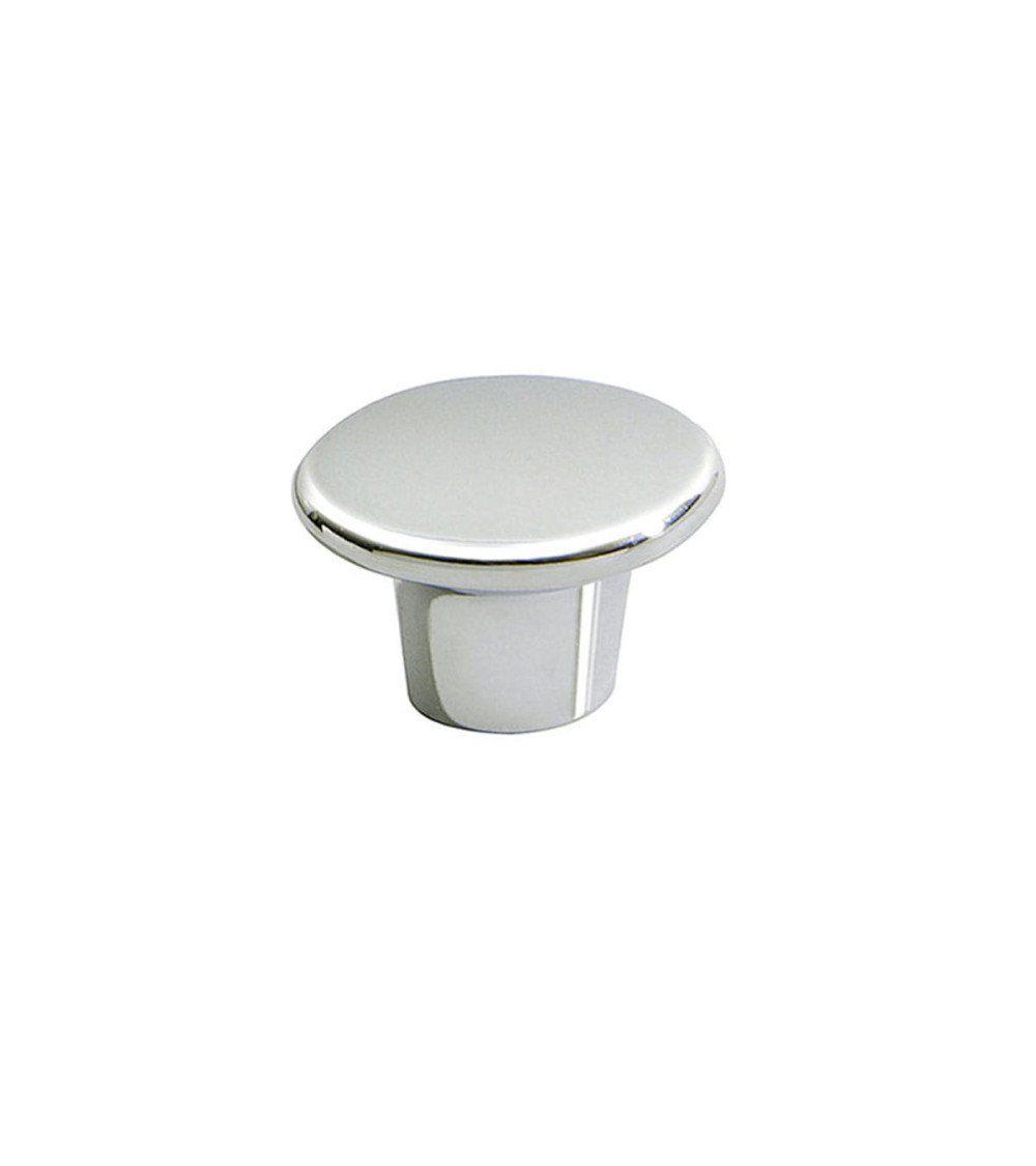 Botão de móvel cromado brilhante MILAN puxador design