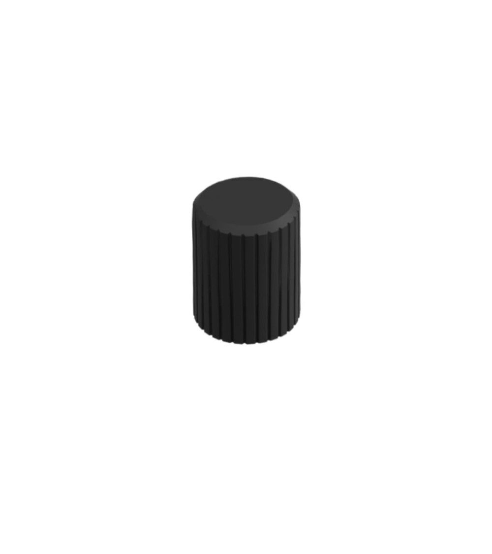 Botão de móvel preto AVANTI puxador design