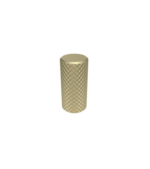 Botão de móvel dourado mate MONDO puxador design