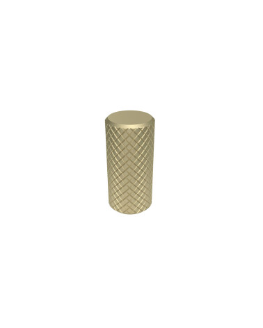 Botão de móvel dourado mate MONDO puxador design