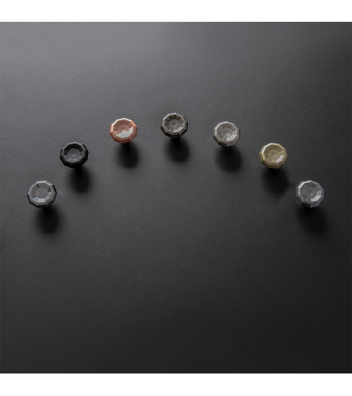 Puxador de móvel cromo acetinado CAMPANA design