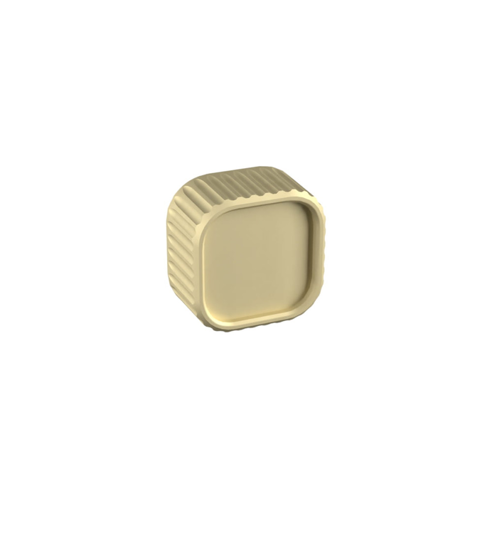Puxador de móvel dourado mate WEGA design