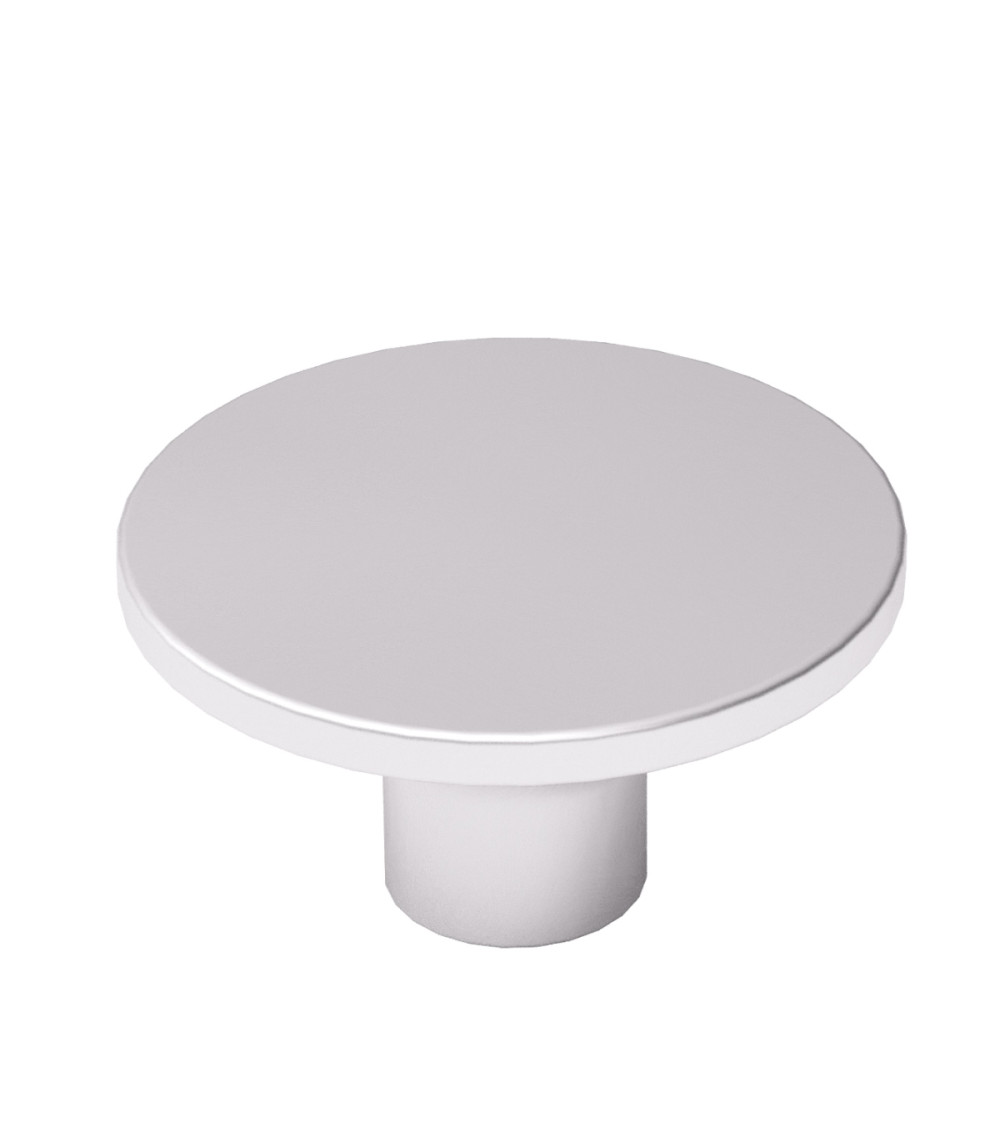Botão de móvel cromo acetinado ASTRO puxador design