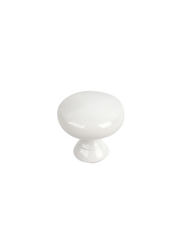 Botão de móvel branco TORONTO puxador design