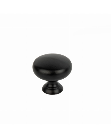Botão de móvel preto TORONTO puxador design