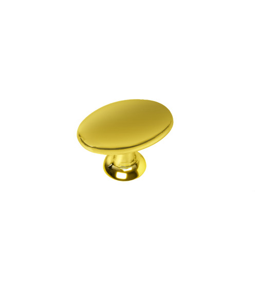 Botão de móvel dourado polido NAPOLI puxador design