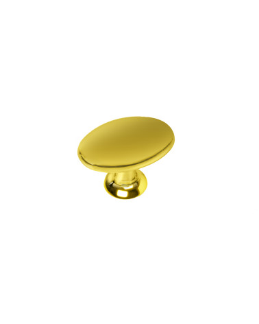 Botão de móvel dourado polido NAPOLI puxador design