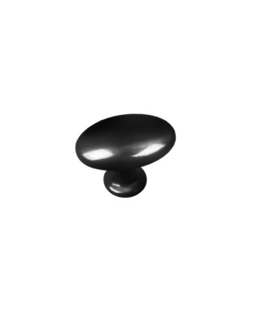 Botão de móvel preto brilhante NAPOLI puxador design