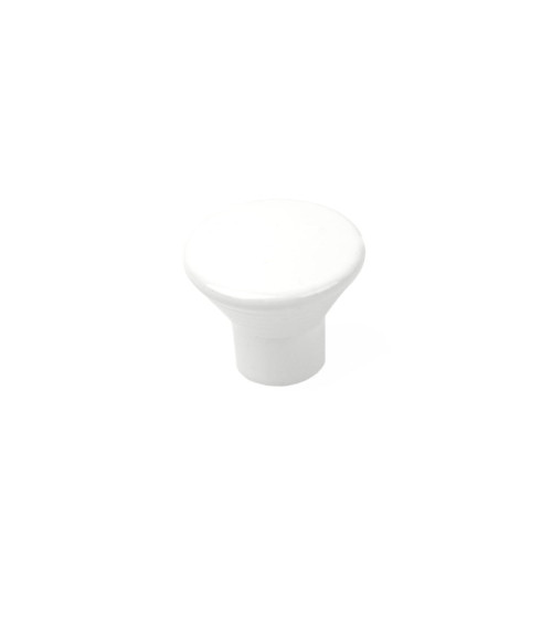 Botão de móvel branco SYDNEY puxador design