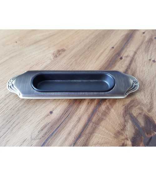 Puxador para porta de correr sóbrio MANDELLI 1028 ferragens design